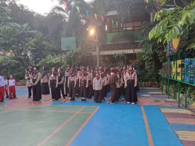 Upacara Peringkatan HUT Pramuka 63