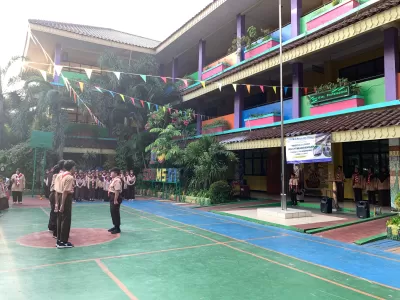 Upacara Peringkatan HUT Pramuka 63