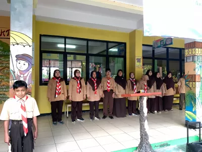 Upacara Peringkatan HUT Pramuka 63
