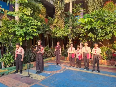 Upacara Peringkatan HUT Pramuka 63