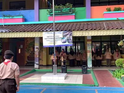 Upacara Peringkatan HUT Pramuka 63
