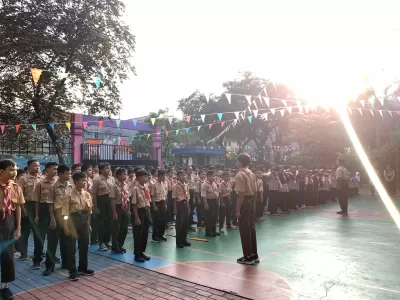 Upacara Peringkatan HUT Pramuka 63